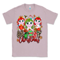 Lilac Merry Christmas unicorns Classic Tee - NancyCooperArtShop