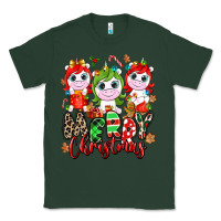 Sports Green Merry Christmas unicorns Classic Tee - NancyCooperArtShop