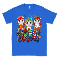 True Royal Merry Christmas unicorns Classic Tee - NancyCooperArtShop