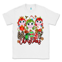 White Merry Christmas unicorns Classic Tee - NancyCooperArtShop