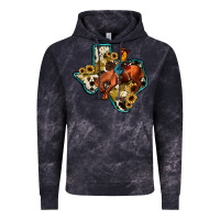 Cloud Black rodeo sunflower texas map Vintage Hoodie - JahusDesignShop