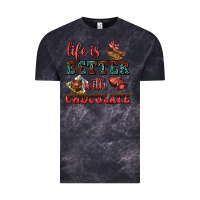 Cloud Black life is better with chocolate Vintage Tee - AdoDesignShop