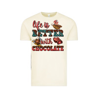 Vintage Arctic life is better with chocolate Vintage Tee - AdoDesignShop