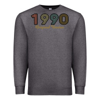 Charcoal Heather Womens 30 Years Old 1990 Premium Sweatshirt - Bettercallsaul