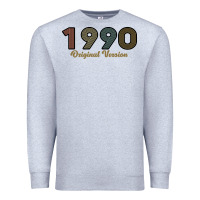 Heather Grey Womens 30 Years Old 1990 Premium Sweatshirt - Bettercallsaul
