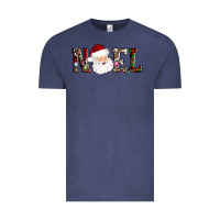 Vintage Denim noel santa Vintage Tee - AdoDesignShop