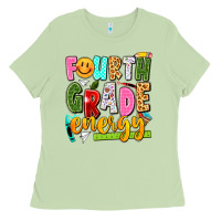 Matcha fourth grade energy Ladies Tee - texasbilliewilder