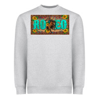 Heather Grey western rodeo horse leopard aztek sunflower license plate template Heavyweight Sweatshirt - BarkalooDesign