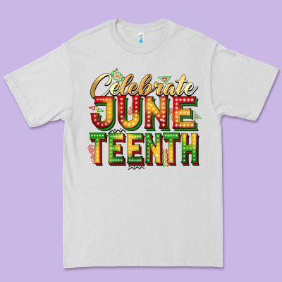 Celebrate Juneteenth Premium Tee Designed By Zillion Design Studio