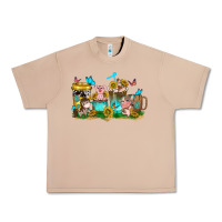 Burro farm cute animals with sunflower coffee cups Urban Heavy Tee - NancyCooperArtShop