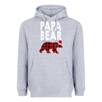 Heather Grey Papa Bear Heavyweight Hoodie - Bettercallsaul
