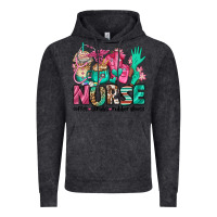 Vintage Black nurse coffee scrubs rubber gloves Vintage Hoodie - Jasminsmagicworld