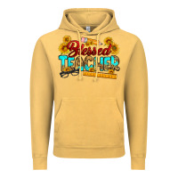 Vintage Mustard blessed teacher Vintage Hoodie - RanaPortraitStore