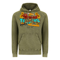 Vintage Olive blessed teacher Vintage Hoodie - RanaPortraitStore