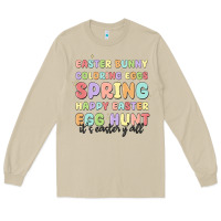 Mushroom easter bunny spring Long Sleeve Tee - MaliasSmallBusiness