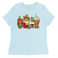 Baby Blue spanish teacher coffee cups Ladies Tee - Zillion Design Studio