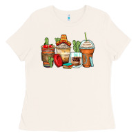 Spanish Teacher Coffee Cups Ladies Tee | Teevron