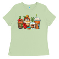 Matcha spanish teacher coffee cups Ladies Tee - Zillion Design Studio