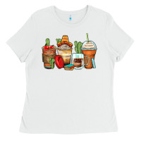 White spanish teacher coffee cups Ladies Tee - Zillion Design Studio