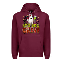 Burgundy Boo Boo Crew Nurse Premium Hoodie - texasbilliewilder