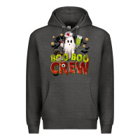 Charcoal Heather Boo Boo Crew Nurse Premium Hoodie - texasbilliewilder