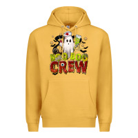 Mustard Boo Boo Crew Nurse Premium Hoodie - texasbilliewilder