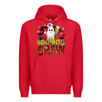 Red Boo Boo Crew Nurse Premium Hoodie - texasbilliewilder
