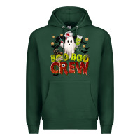 Sports Green Boo Boo Crew Nurse Premium Hoodie - texasbilliewilder