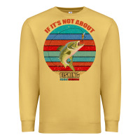 Antique Gold If It's Not About Fishing I'm Not Interested Premium Sweatshirt - Bettercallsaul