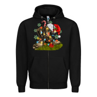 Black Christmas soldier veteran boots Zipper Hoodie - MaliasSmallBusiness
