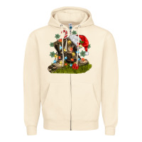 Sandshell Christmas soldier veteran boots Zipper Hoodie - MaliasSmallBusiness