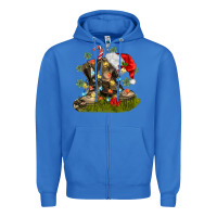 True Royal Christmas soldier veteran boots Zipper Hoodie - MaliasSmallBusiness