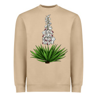 Mushroom Yucca Flower IIIustrations Heavyweight Sweatshirt - LillyAllenDesigns