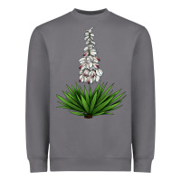 Storm Yucca Flower IIIustrations Heavyweight Sweatshirt - LillyAllenDesigns