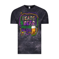 Cloud Black beads & beer that's why i'm here Vintage Tee - Artiststas