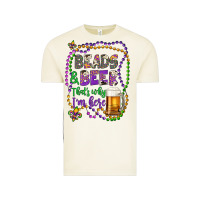 Vintage Arctic beads & beer that's why i'm here Vintage Tee - Artiststas