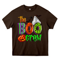 Chocolate Brown the boo crew Heavy Core Tee - Zillion Design Studio