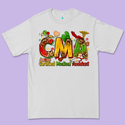 Certified Medical Assistant Juneteenth Premium Tee Designed By Zillion Design Studio