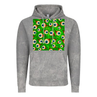 Cloud Rock halloween eye balls seamless pattern Vintage Hoodie - BundleAndBundleShop