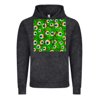 Vintage Arctic halloween eye balls seamless pattern Vintage Hoodie - BundleAndBundleShop