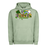 Pigment Oil Green Dental squad Urban Hoodie - CowGirlArtShop