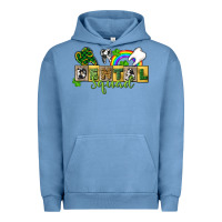 Pigment Pebble Blue Dental squad Urban Hoodie - CowGirlArtShop