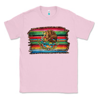 Bubblegum Pink serape leopard mexican flag Classic Tee - Jasminsmagicworld