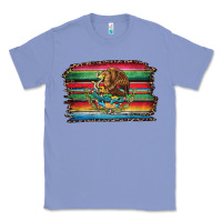 Colony Blue serape leopard mexican flag Classic Tee - Jasminsmagicworld