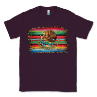 Plum serape leopard mexican flag Classic Tee - Jasminsmagicworld