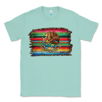 Seafoam serape leopard mexican flag Classic Tee - Jasminsmagicworld