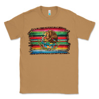 Toasted Coconut serape leopard mexican flag Classic Tee - Jasminsmagicworld