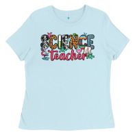 Baby Blue science teacher Ladies Tee - Zillion Design Studio
