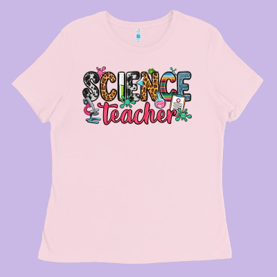 Science Teacher Ladies Tee Designed By Zillion Design Studio