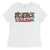 White science teacher Ladies Tee - Zillion Design Studio